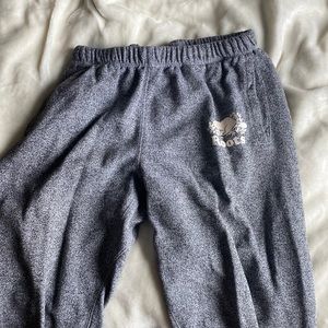 Gray roots pants